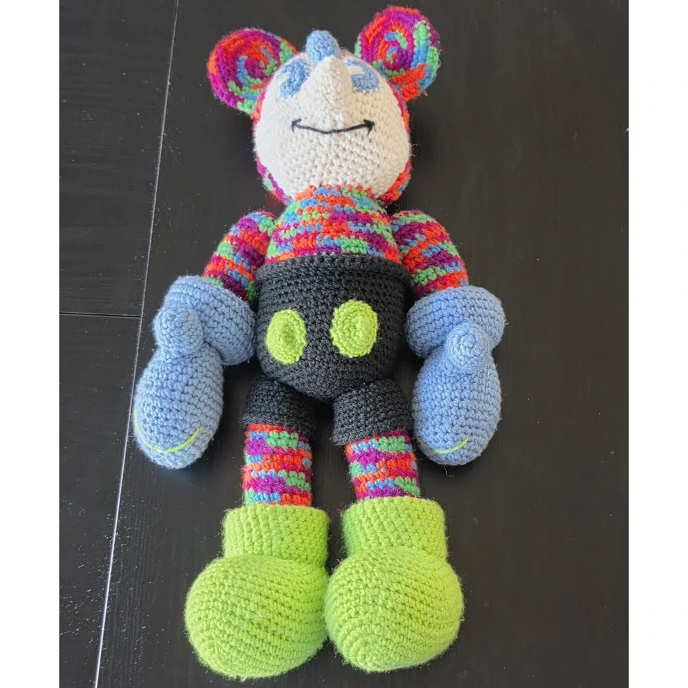 Hand Crocheted Mickey‎ Mouse Multicolor 18